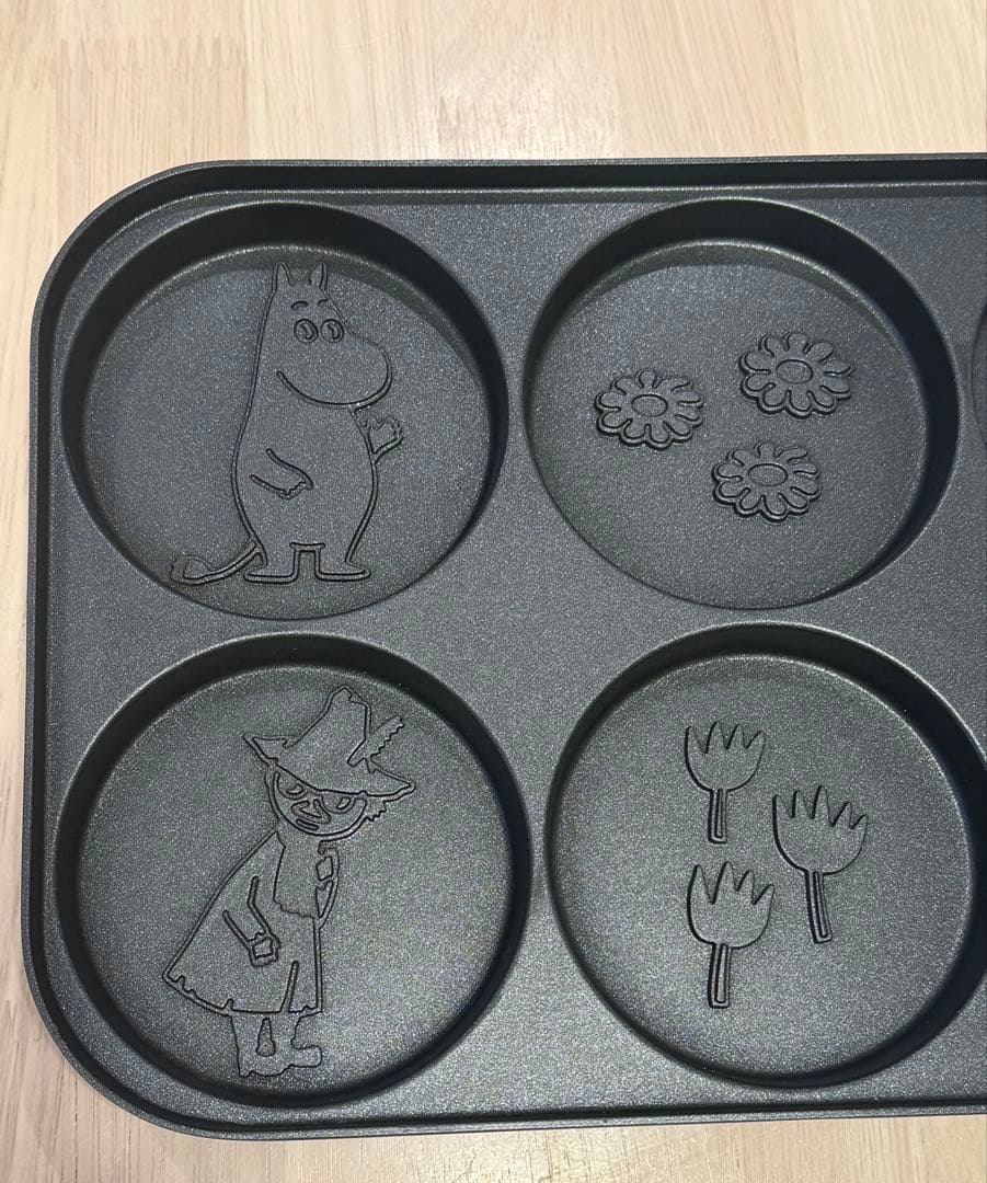 MOOMIN BRUNO ホットプレート ミントグリーン & ムーミン型プレート