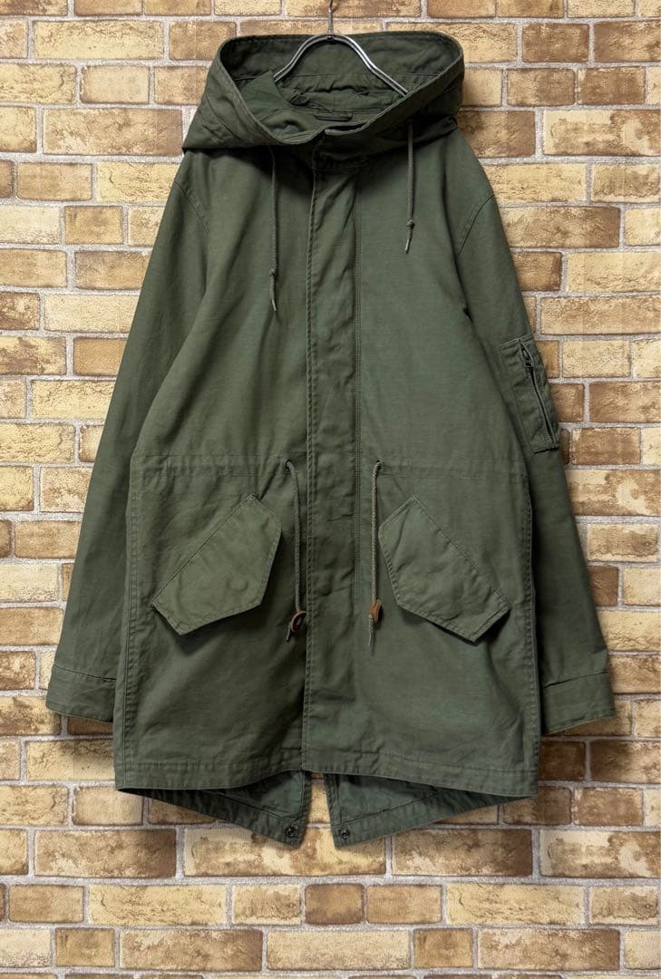アルファインダストリーズ　モッズコート　ミリタリージャケット　フィッシュテイルS