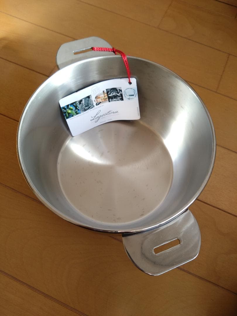 新品ラゴスティーナ サルヴァスパッツィオ 鍋３点セット