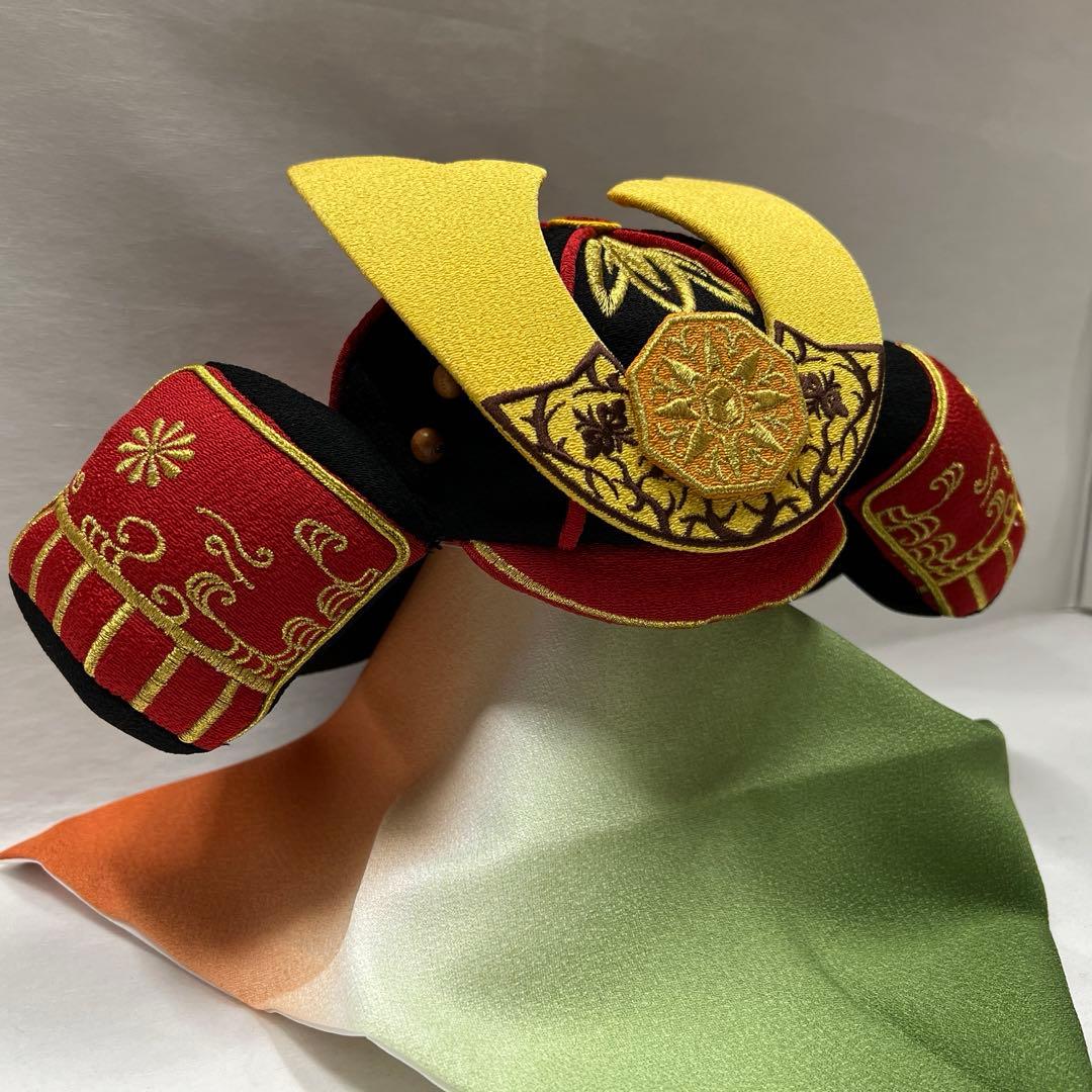 端午の節句　ちりめんぬいぐるみ着用兜