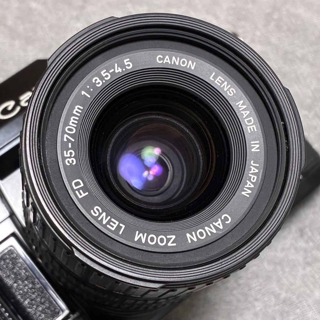 ⭐️美品⭐️モルト交換済⭐️Canon AE-1 PROGRAM ＋ズームレンズ
