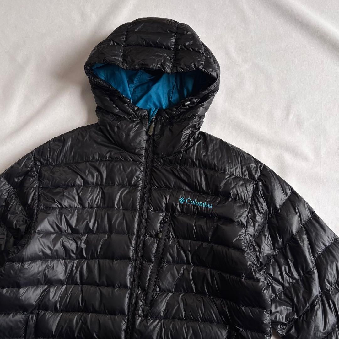 ジャケット・アウター Columbia CRATER LAKE II down parker BLK