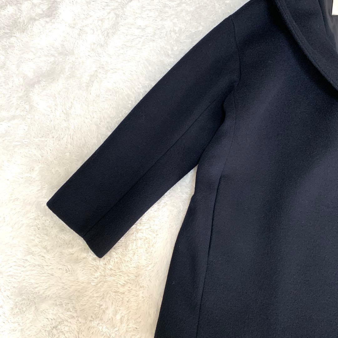 【美品】自由区 VICTORIA BEAVER フーデッドコート 42