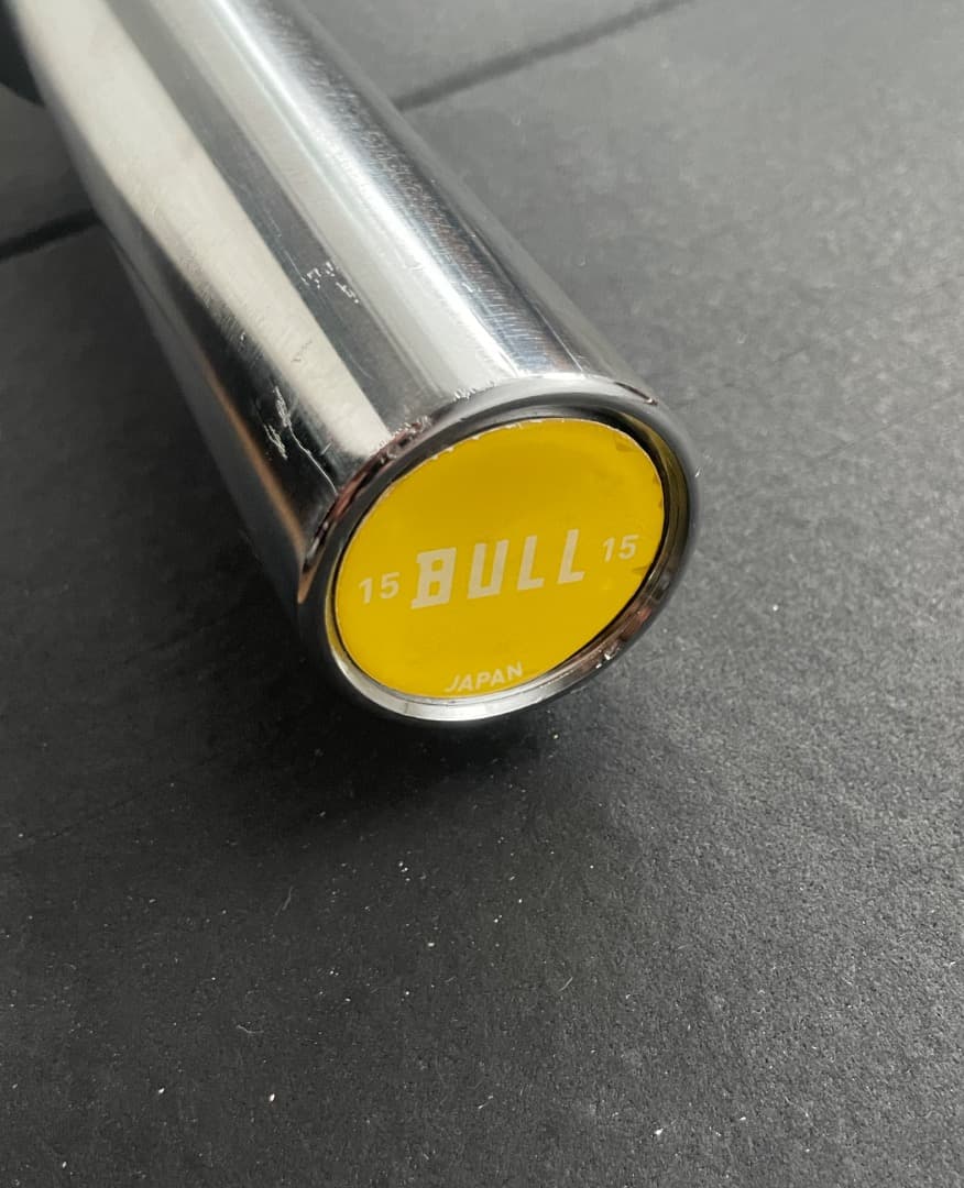 BULL 　バーベルシャフト 180cm 15kg 　トレーニングシャフト