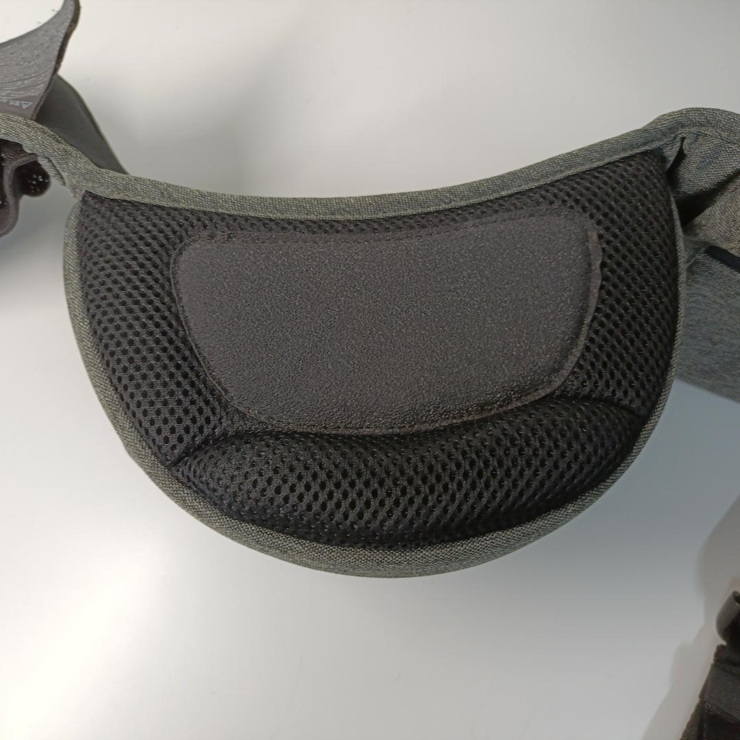 ポルバンアドバンス ヒップシート シングルショルダー付き グレー