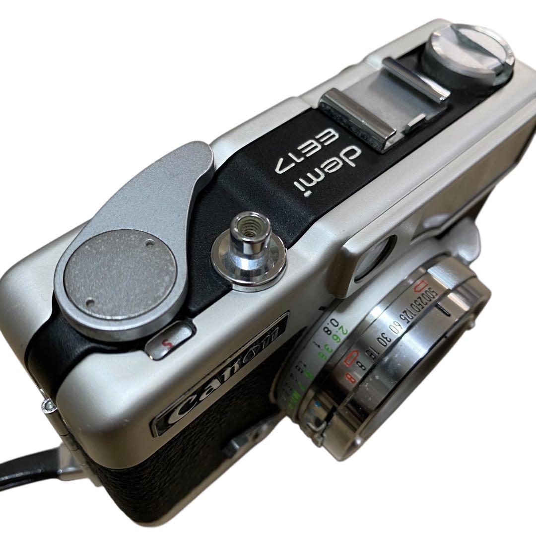 【良品】Canon キャノン demi EE17 コンパクトフィルムカメラ