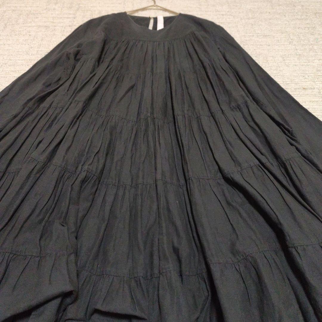 Ber*y様 Merlette マーレット フレア ワンピース ロングスリーブ