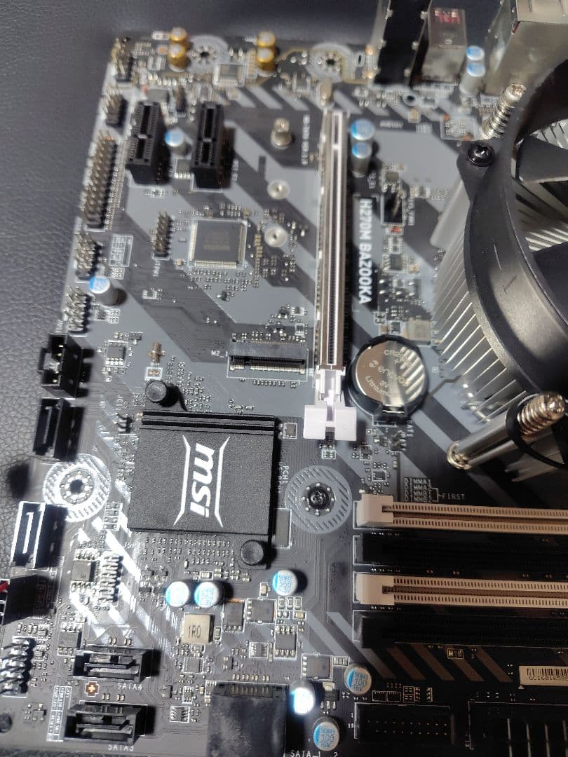 MSI ATX マザーボード cpu、cpuクーラー付き 動作保証付き