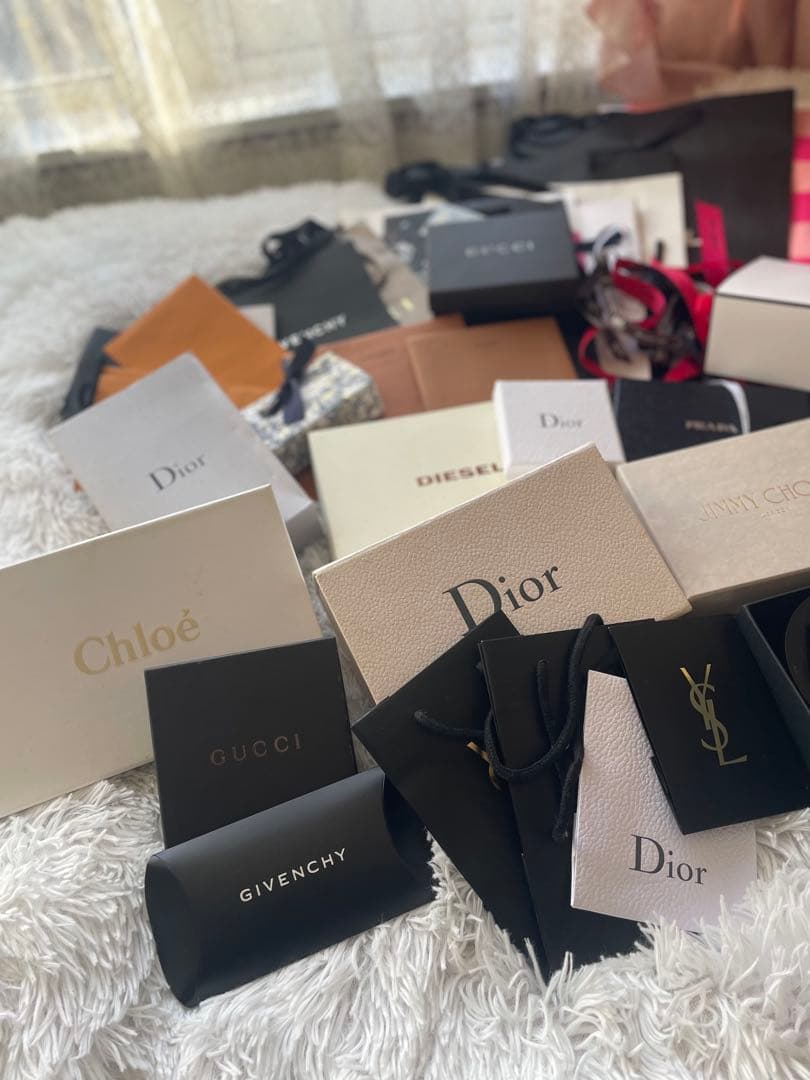 まとめ売り！ブランドショップ袋・ギフトボックスセット