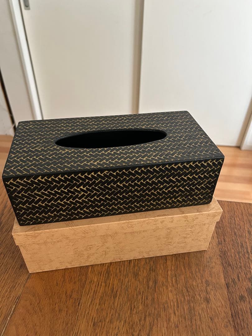 ★ 井上らんたい漆器 テイシュケース　ティッシュボックス