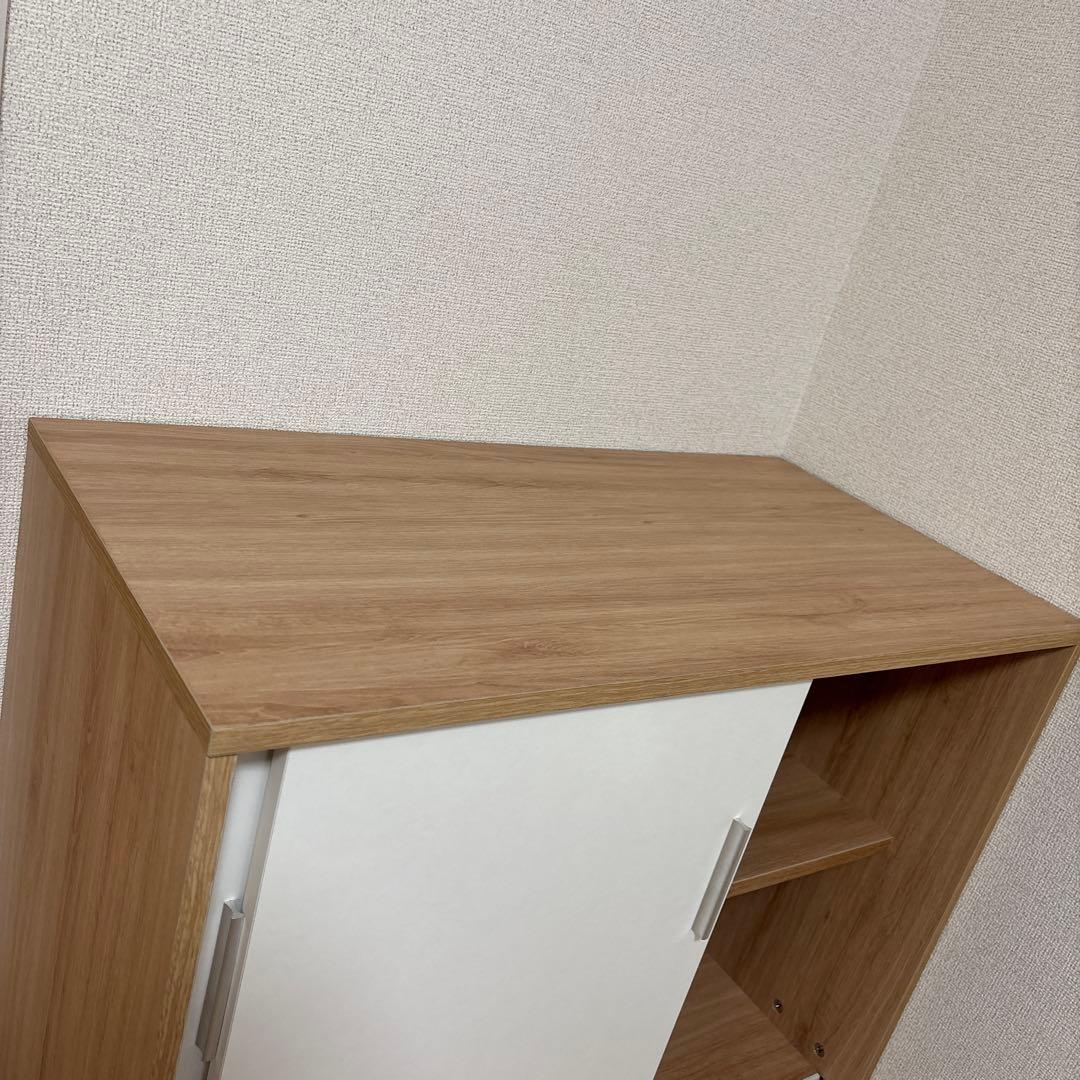北欧風 リビングボード キャビネット