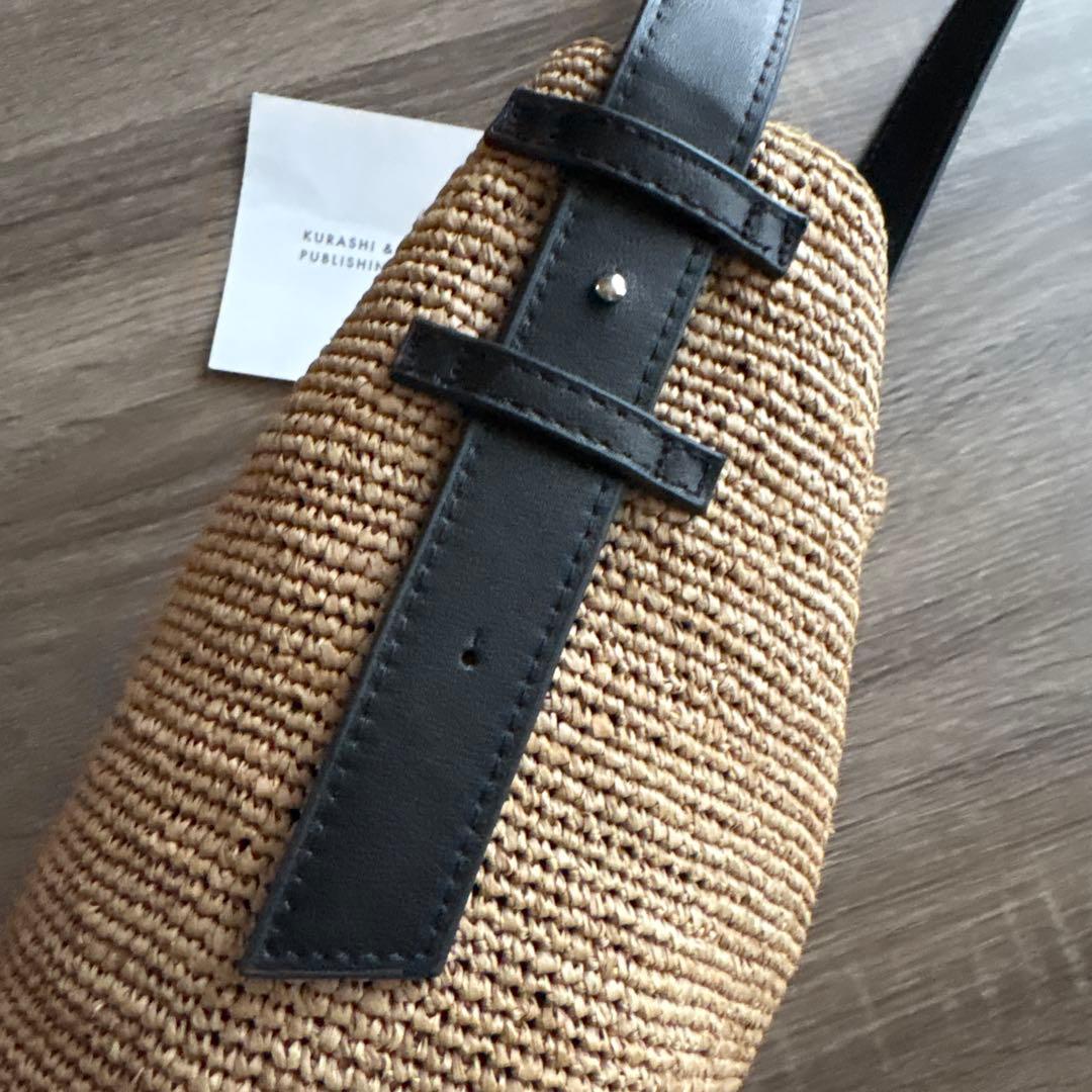 北欧暮らしの道具店❤️ラフィアのショルダーバック　2025