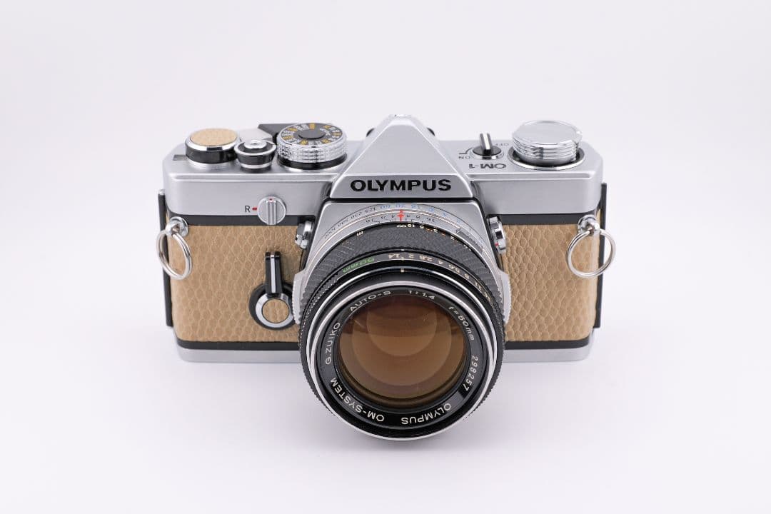 [並品]整備・試写済 OLYMPUS OM-1 + レンズ3本
