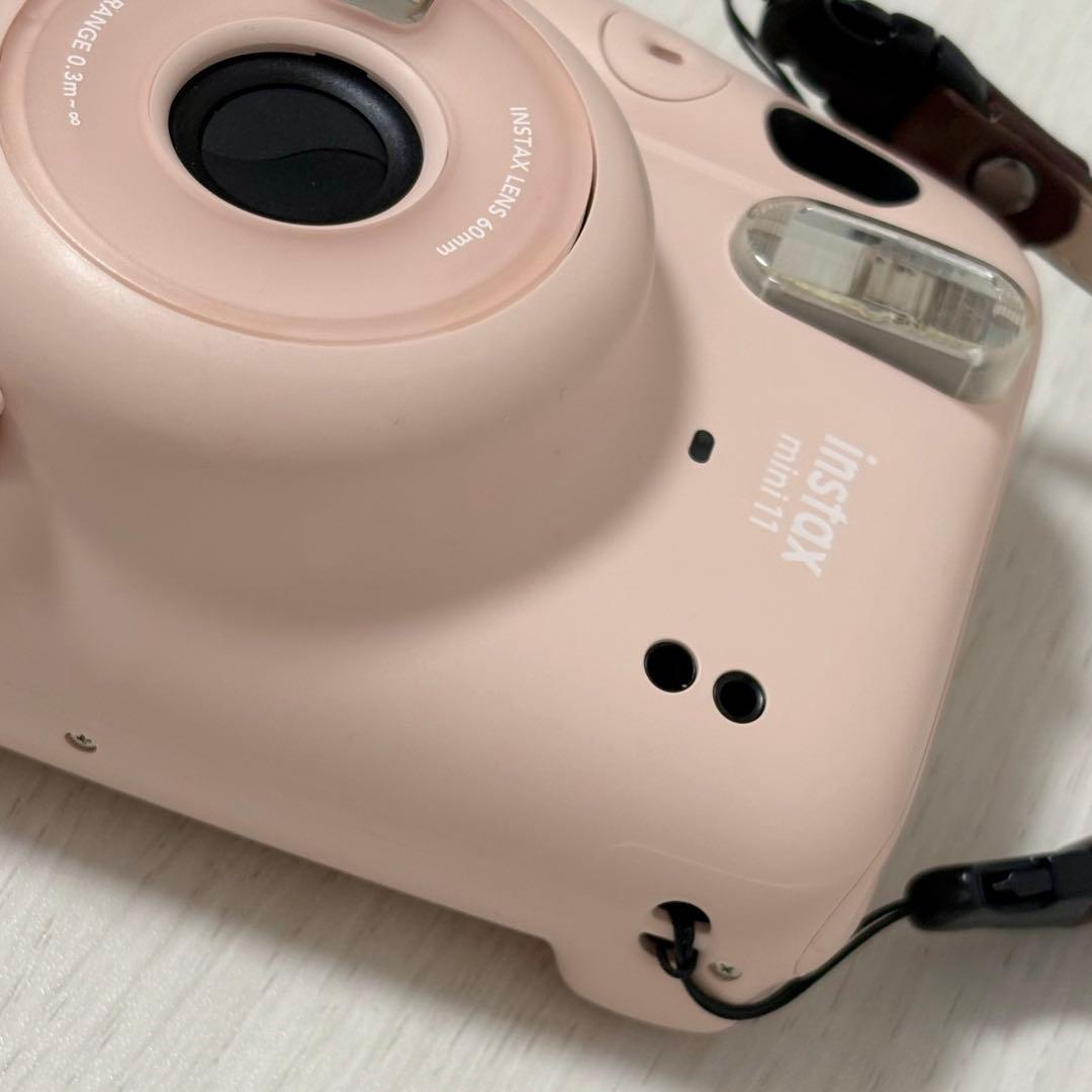 美品 FUJIFILM instax mini11 チェキ ピンク　動作確認済み