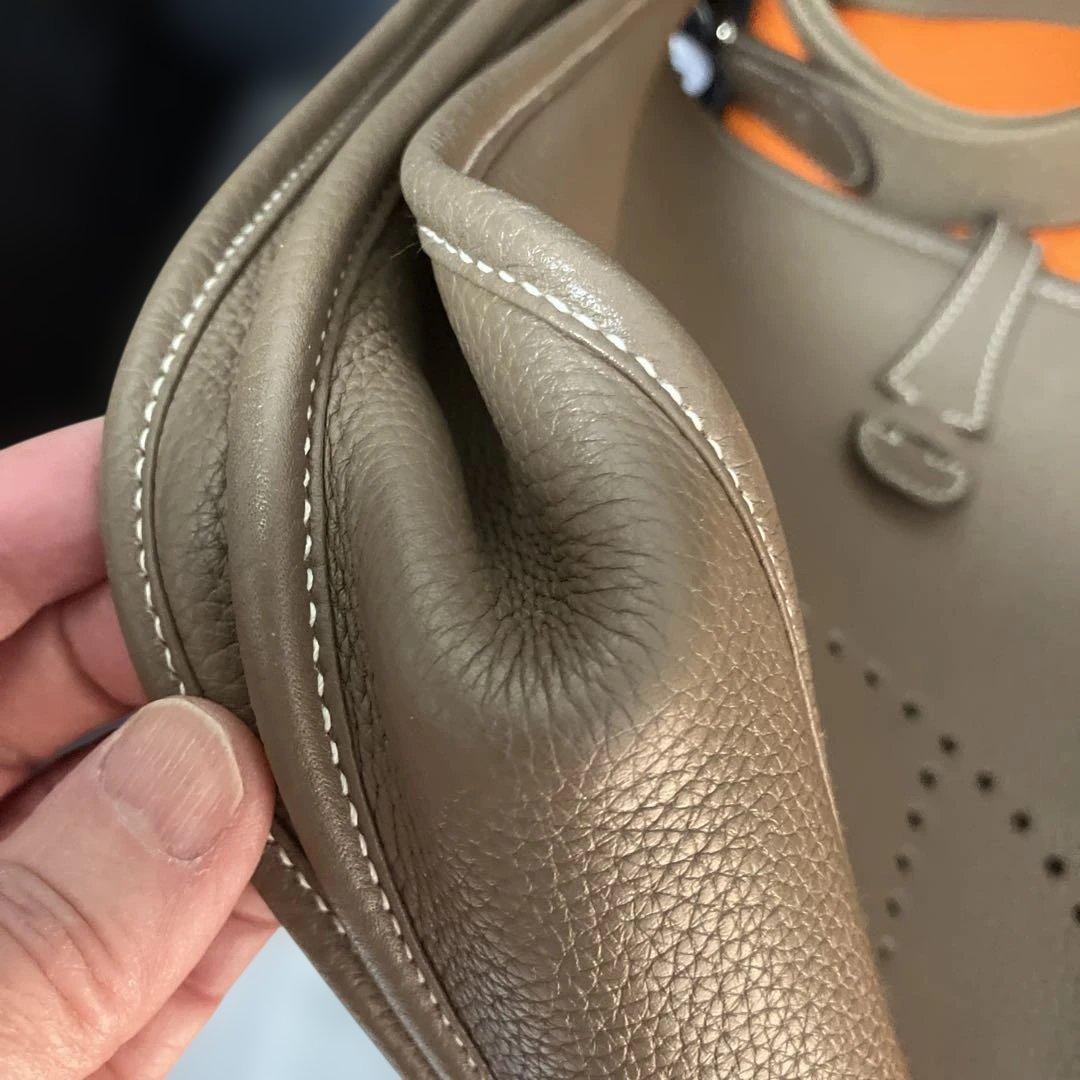 専用です　エルメス　エブリン　P M3 美品　あんしん鑑定合格品　エトゥープ