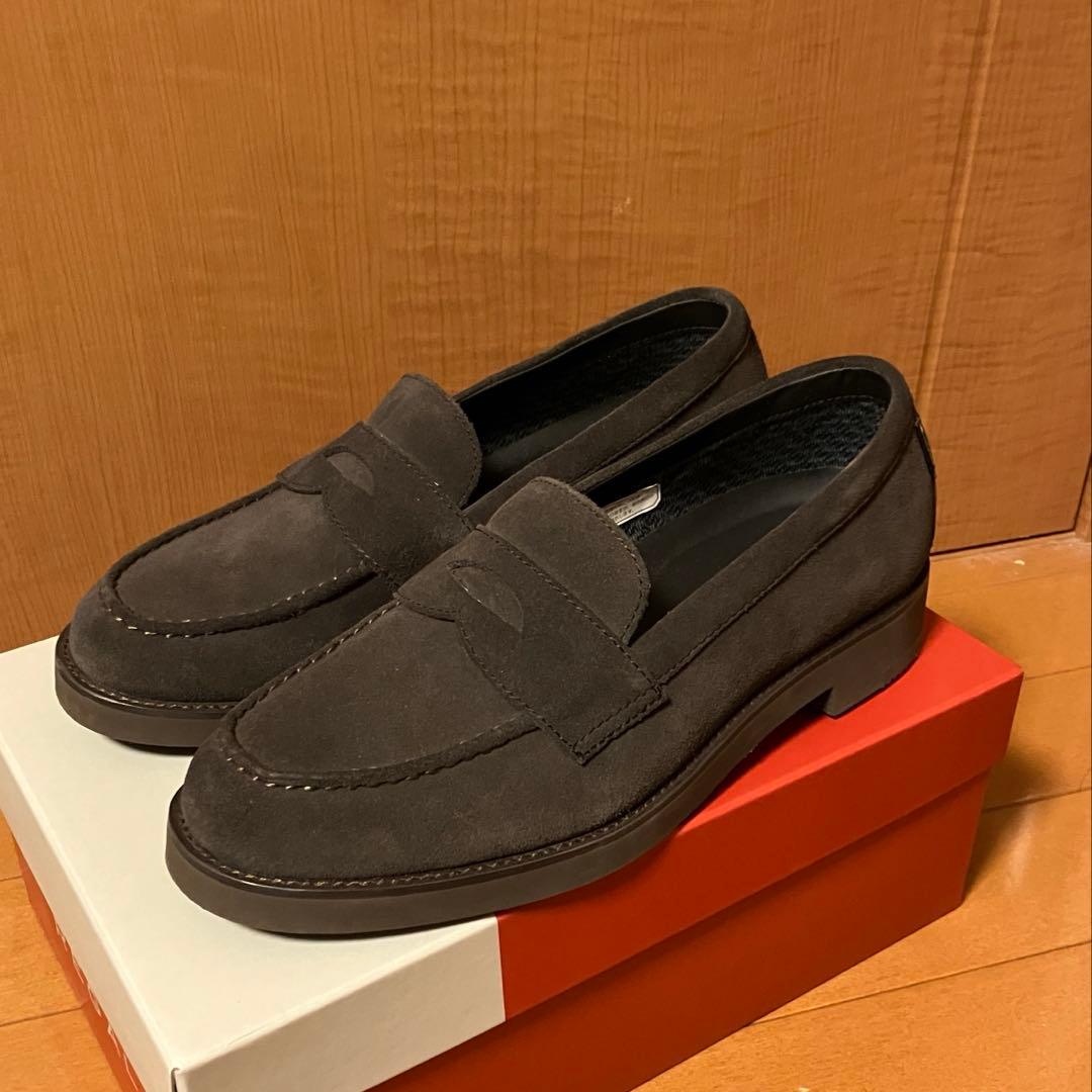 【新品】REGAL GORE-TEX スエード ローファー