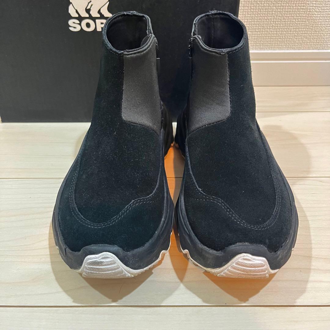 美品 SOREL ソレル ブラック レインシューズ スノーブーツ スニーカー