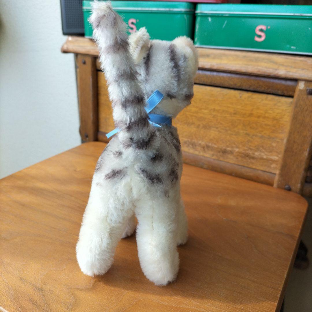 ビンテージ　シュタイフ　Lizzy　キャット　猫