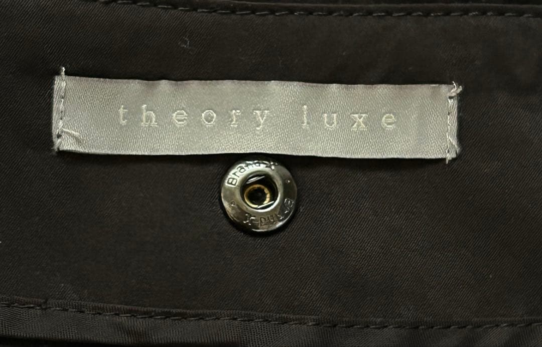 セオリーリュクス　モッズコート38ブラック