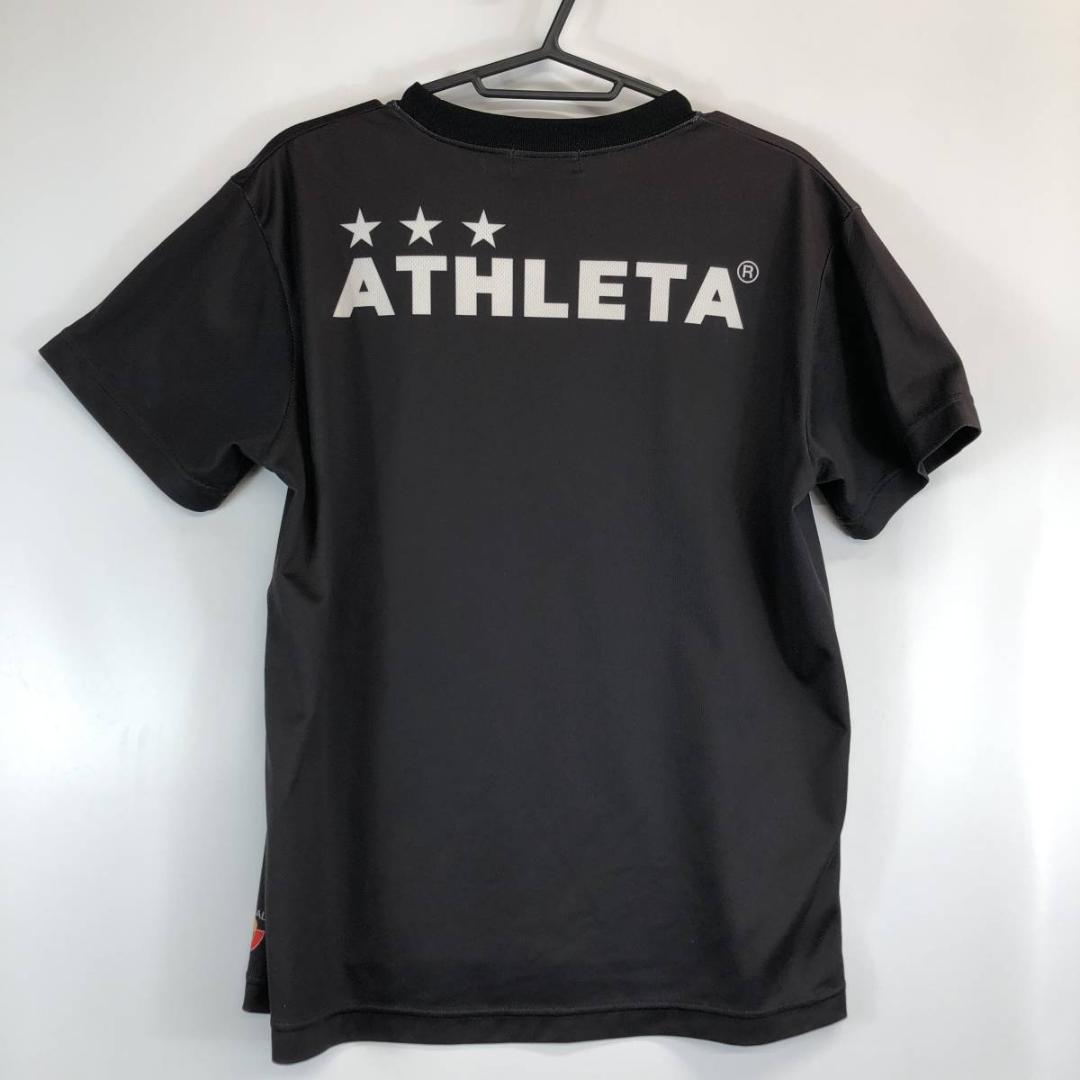 アスレタ 半袖プラクティスシャツ ブラック M FESTIVAL BRASIL