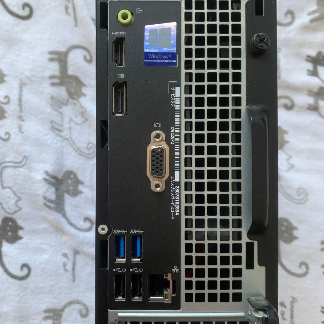 DELL OptiPlex 3050 i7第6世代3.42GHzメモリ16、1T