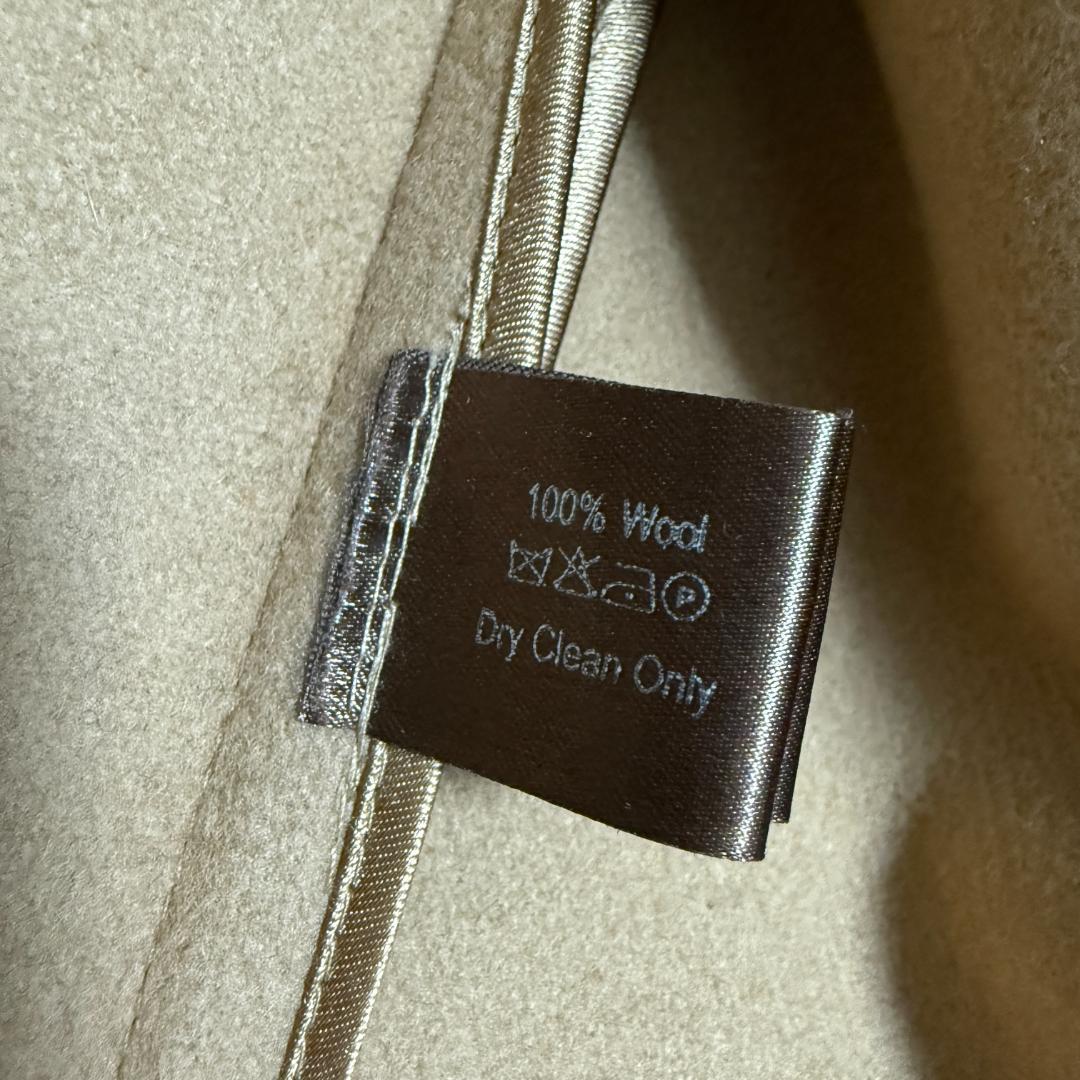 【現行モデル】マッキントッシュ　ロングダッフルコート　キャメル　英国製