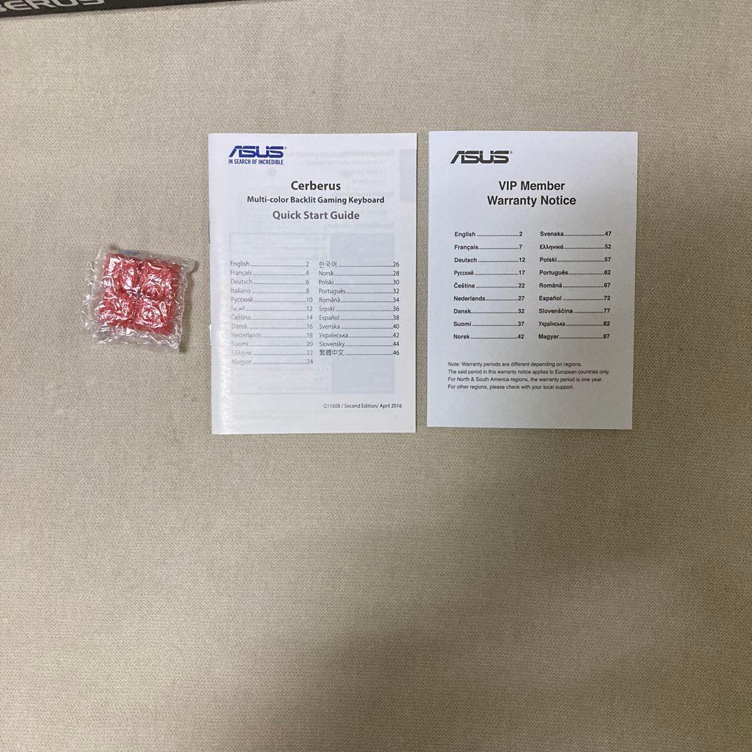 キーボード ASUS / LED BACKLIT USB GAMING KEYBOARD