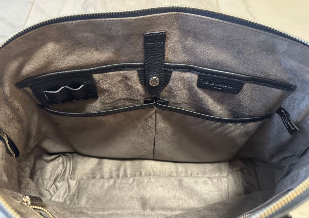 【美品】PELLE MORBIDA ペッレモルビダ ブリーフバッグ 定価約6万円