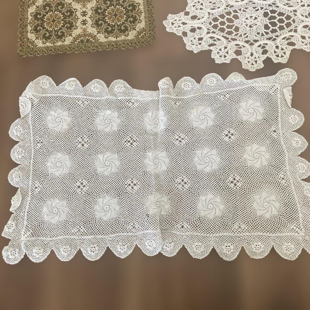 汕頭　スワトウ他まとめ売り　テーブルセンタークロス