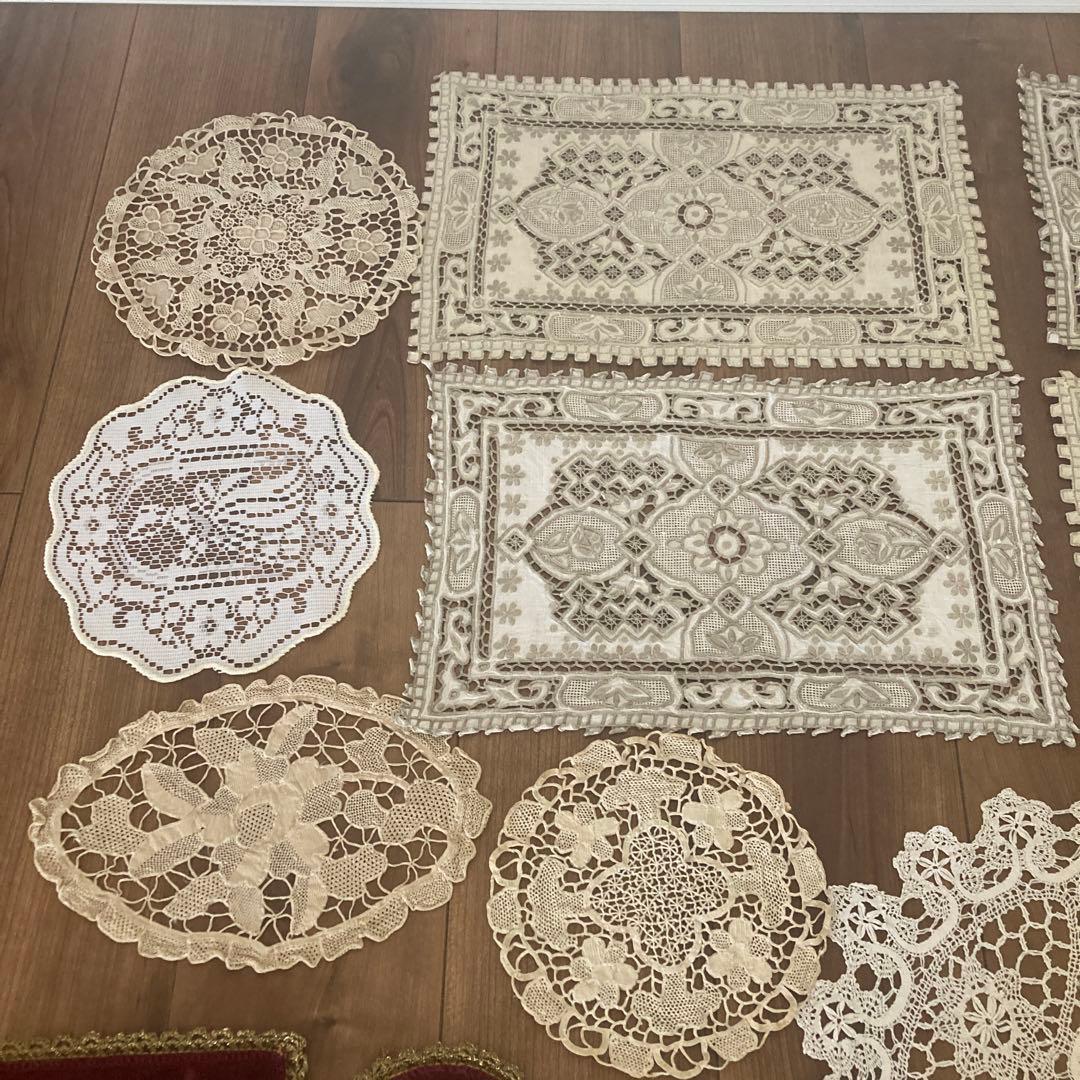 汕頭　スワトウ他まとめ売り　テーブルセンタークロス