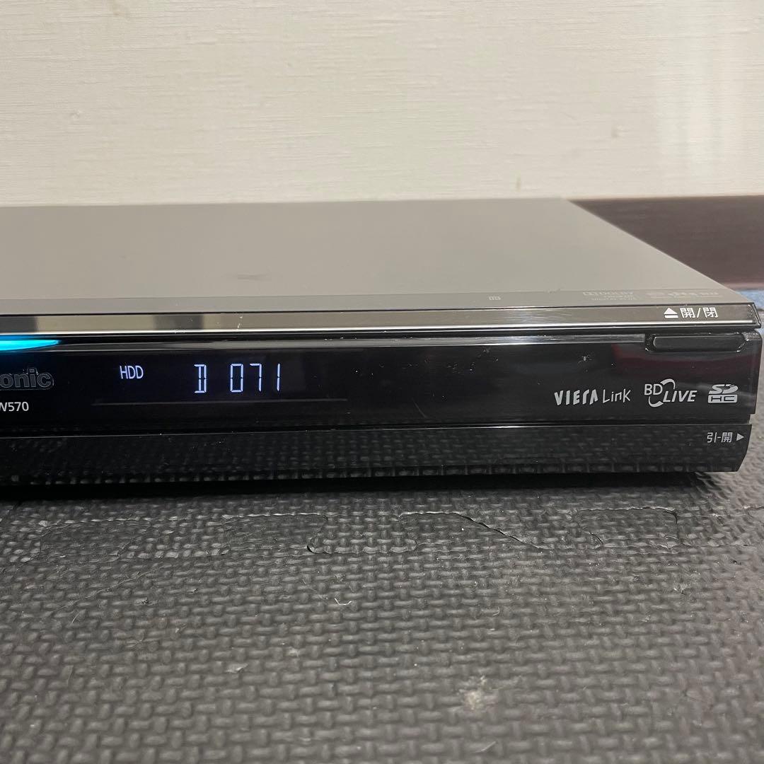 Panasonic DMR-BW570 BDレコーダー 500GB 2009年製