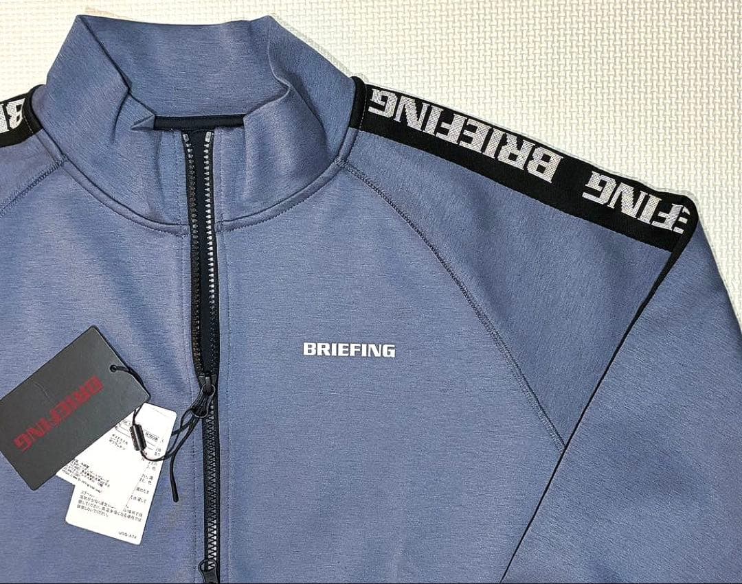 BRIEFING ウォーム サイドロゴライン ブルゾン（GRAY／M）
