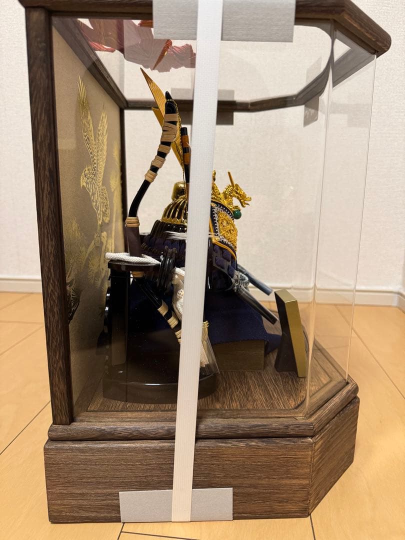 五月人形 ケース付き兜
