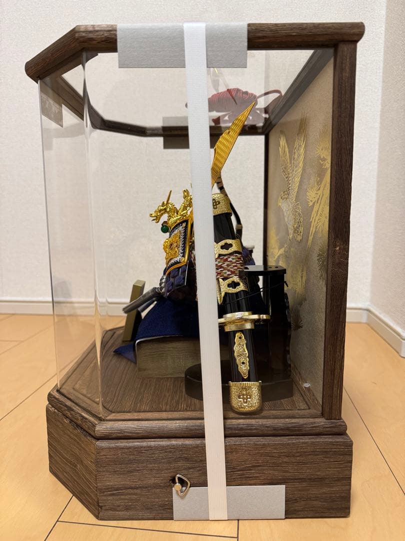 五月人形 ケース付き兜