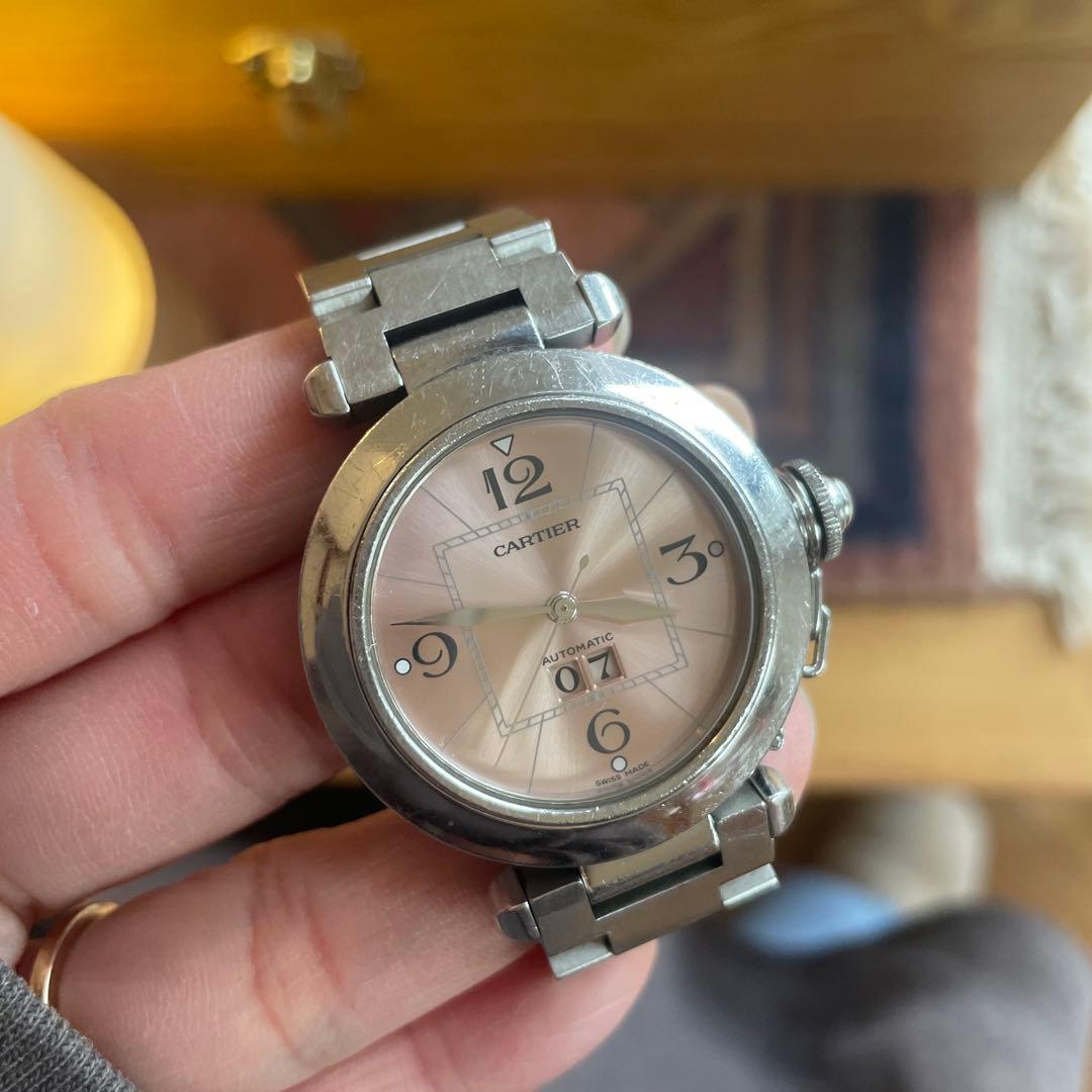 め*い様 Cartier パシャC（Pasha C）オートマチック デイト
