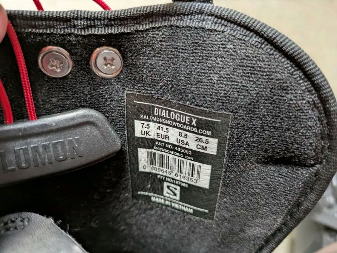 Salomon Dialogue X スノーボードブーツ 26.5 cm