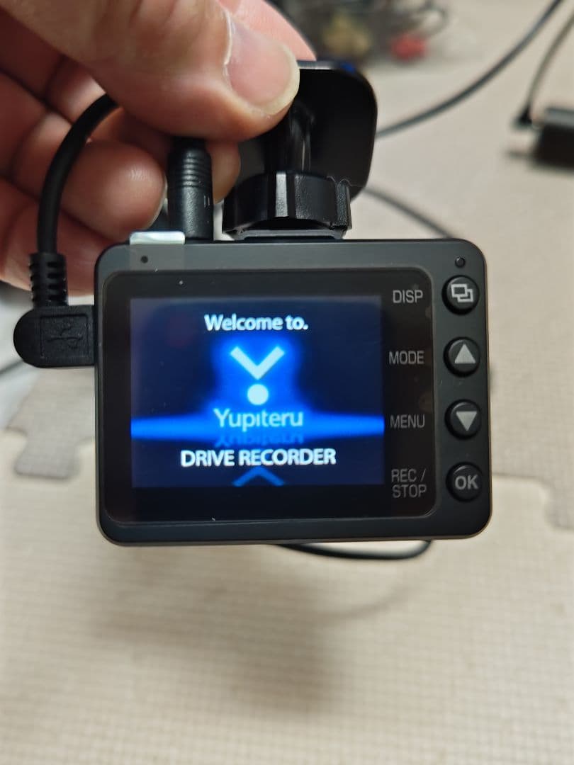 Yupiteru Y-3000ドライブレコーダー３カメラ配線付き