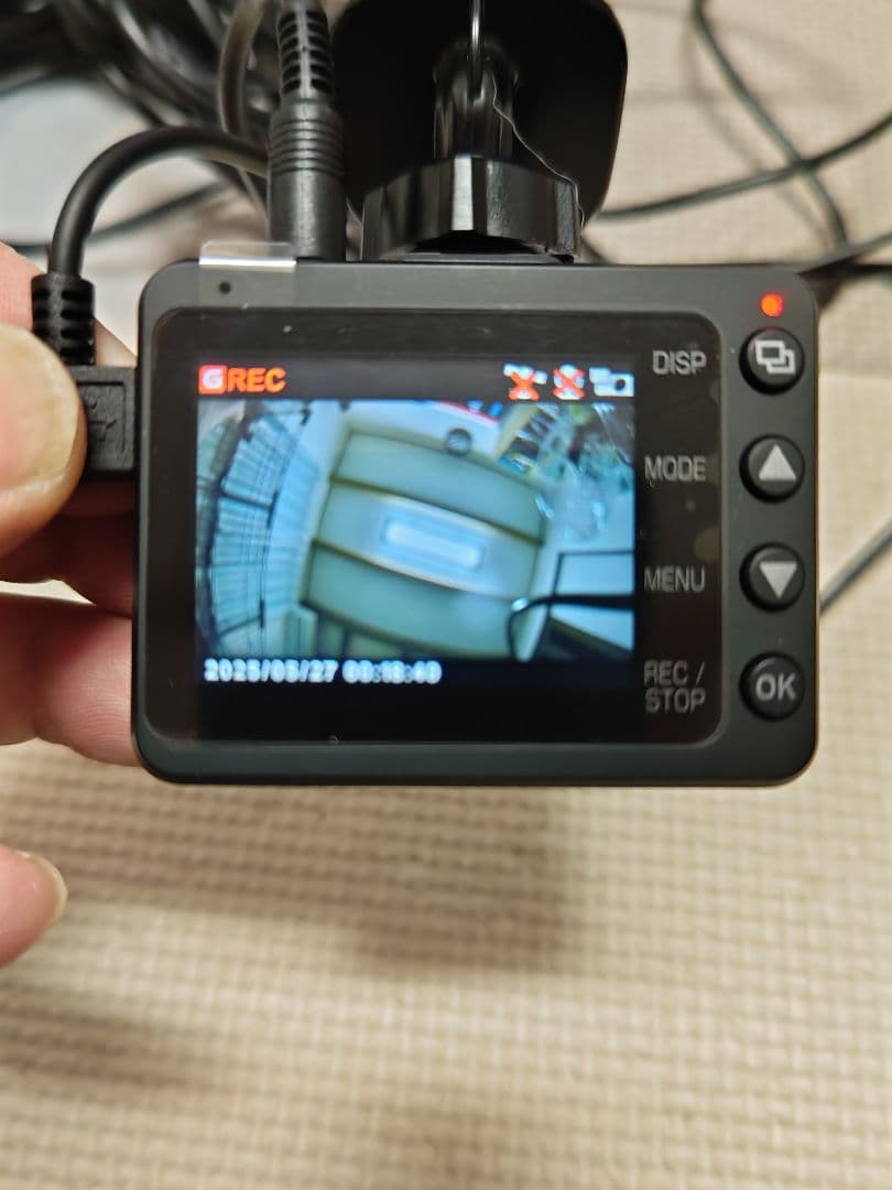 Yupiteru Y-3000ドライブレコーダー３カメラ配線付き