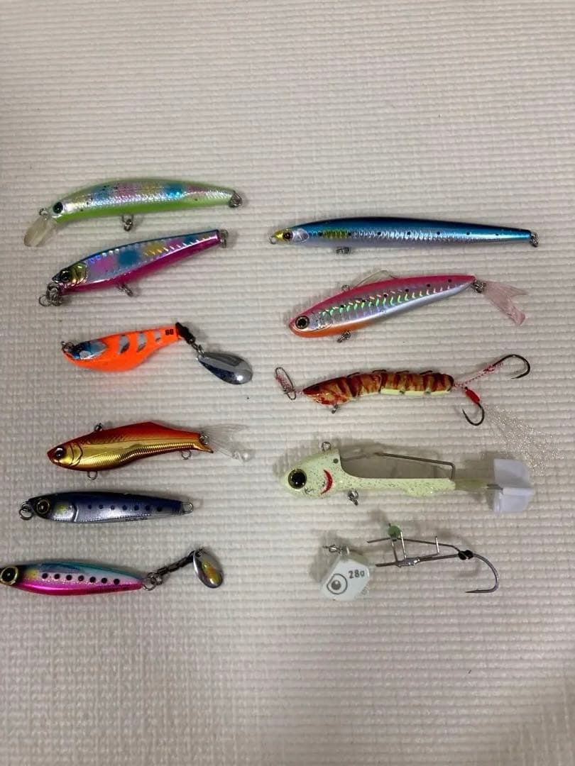 超お得！　未使用品、美品有り　ルアー餌木タチウオテンヤVJなど82点セット