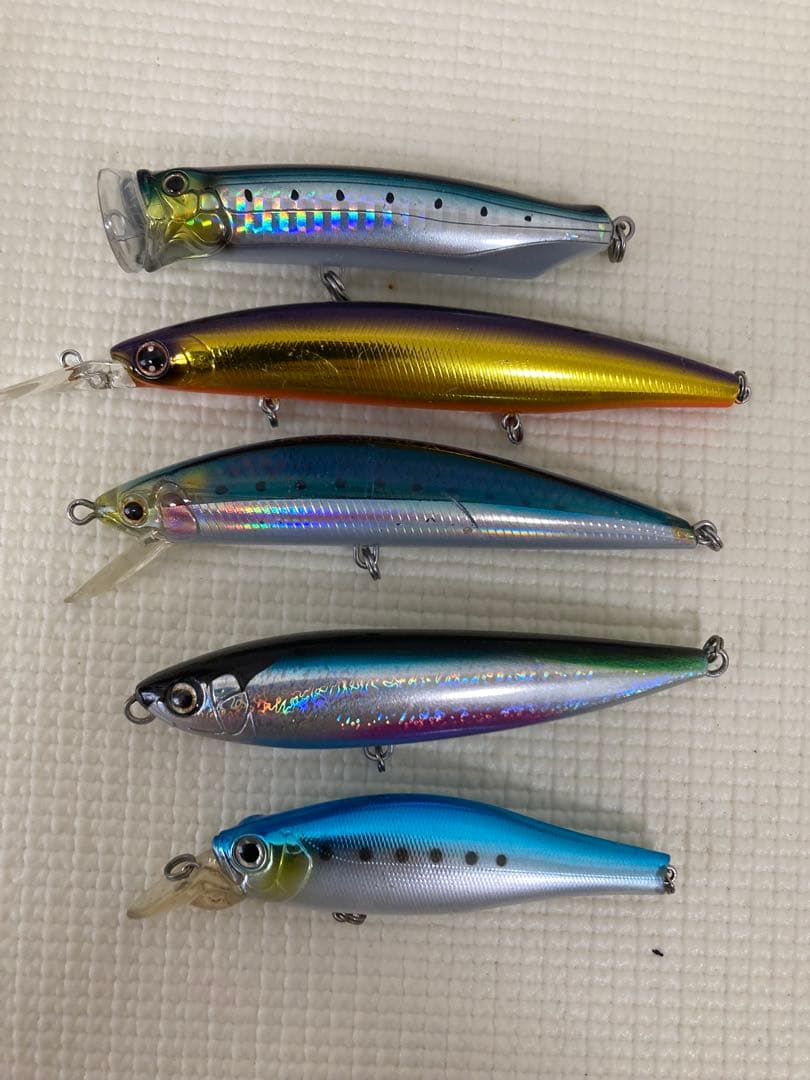 超お得！　未使用品、美品有り　ルアー餌木タチウオテンヤVJなど82点セット