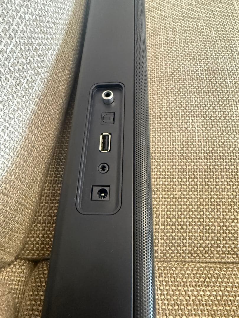 ⌇OXS-S3 サウンドバー ブラック AUX接続