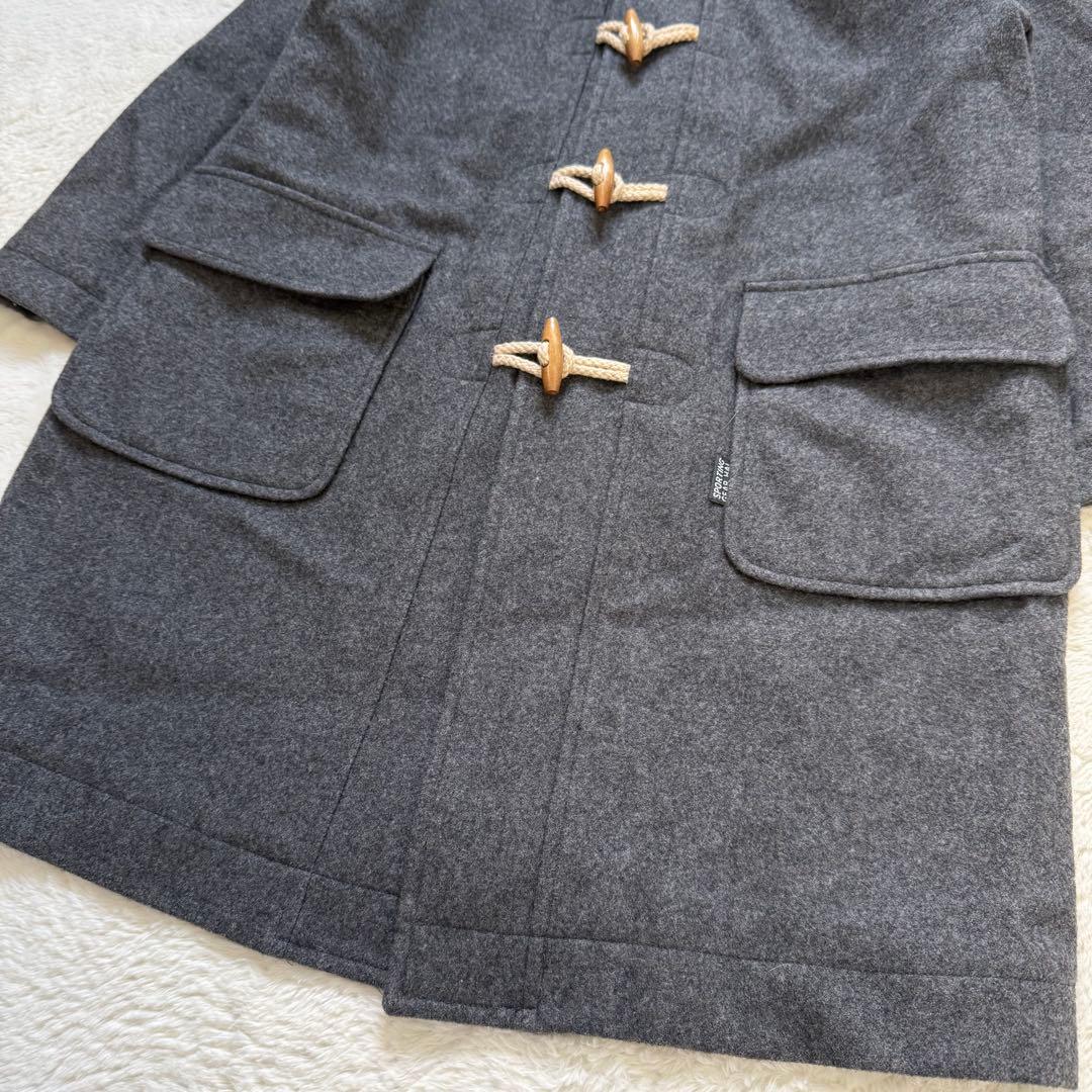 【美品／希少】HAI SPORTING GEAR ダッフルコート グレー M