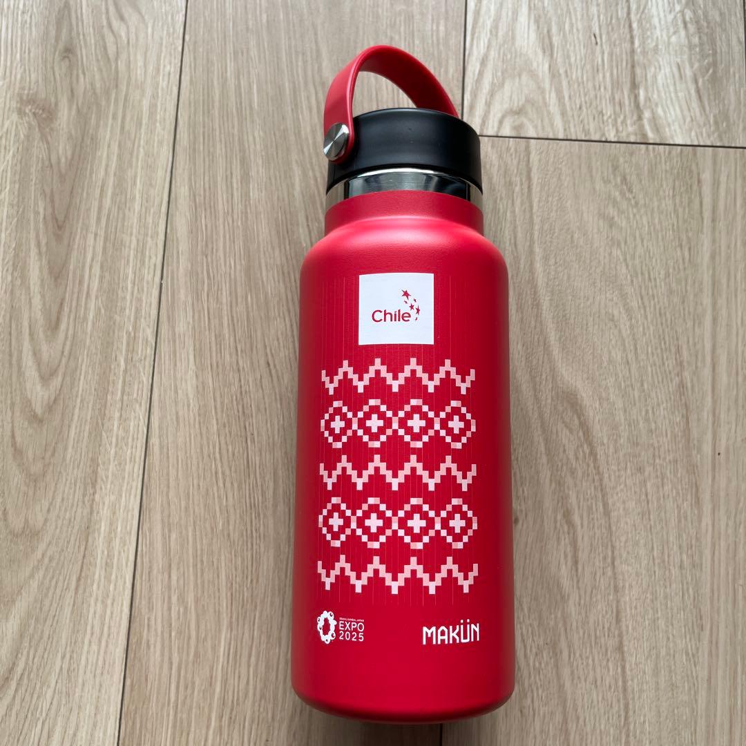 関西万博2025 チリMakün サーモボトル(水筒)&トートバッグ