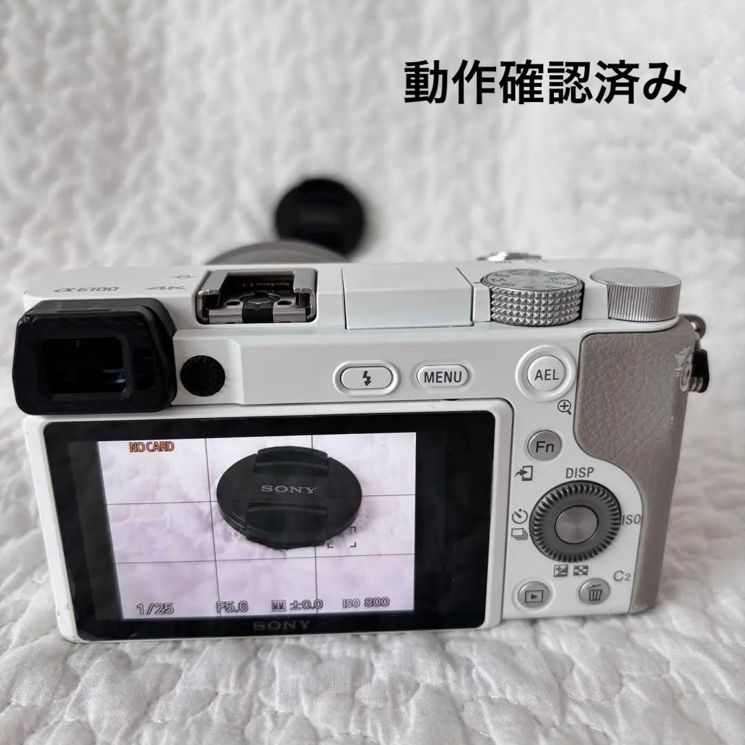 SONY α6100 ILCE-6100 ボディ 本体　パワーズームレンズセット
