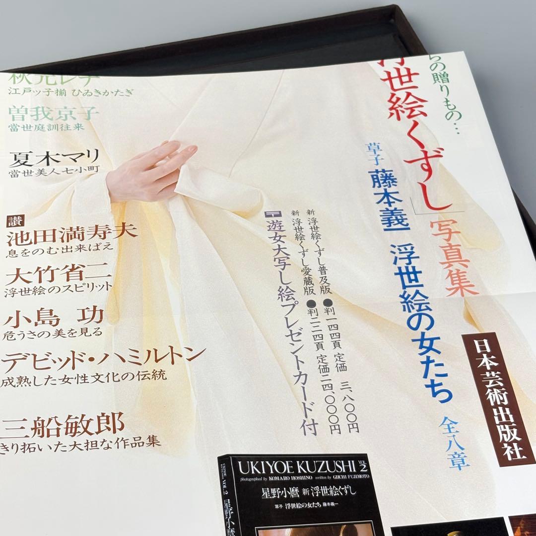 星野小麿 喜悦絵くずし 田口ゆかり 秋山麗奈 浮世絵 日本芸術出版社 8図