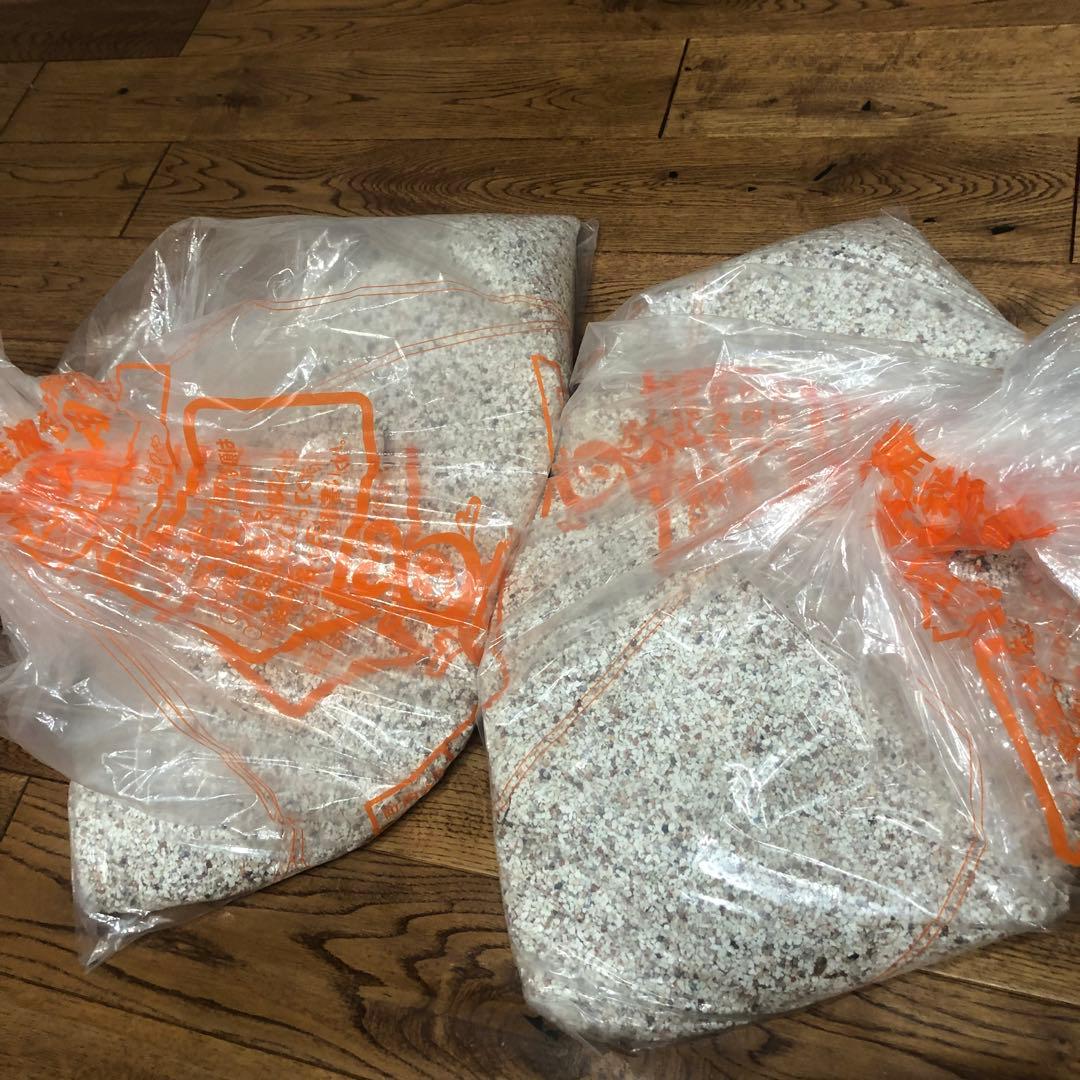 水槽用 砂・砂利26.6kg 細かい粒