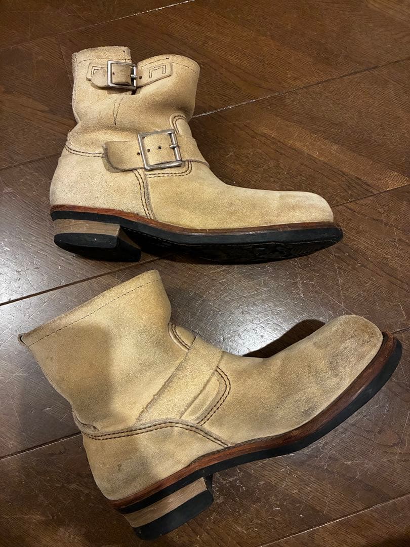 REDWING レッドウィング　ショートエンジニア 2965 US8 ラフアウト