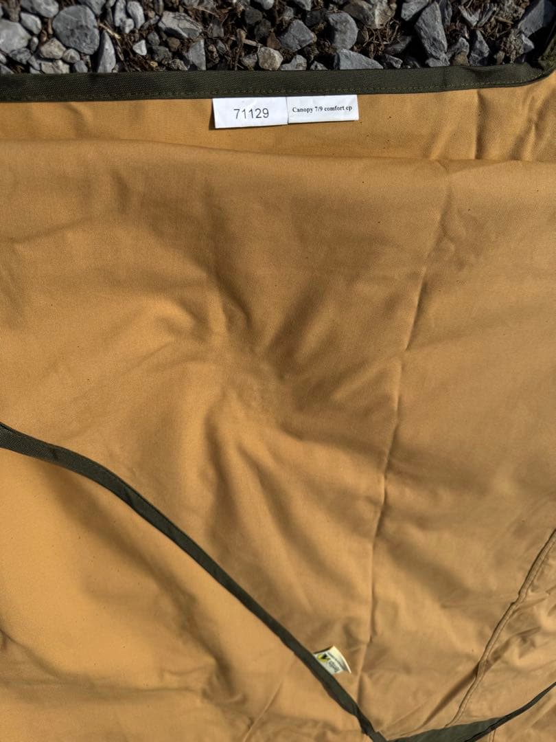 テンティピ　ジルコン 9cpとキャノピー7/9cpのセット（ポールプレート付き）