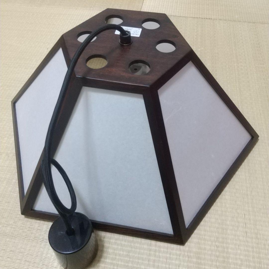 【新洋電気AP822-2】和風ペンダントライト①訳ありほぼ未使用品