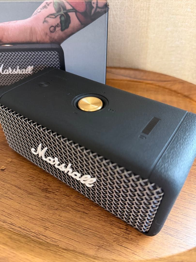 Marshall マーシャル ワイヤレススピーカー ブラック　EMBERTON